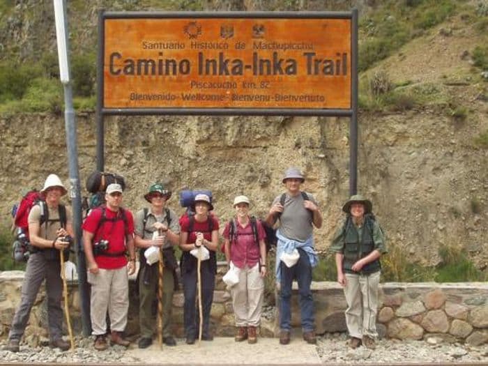 Erste Tag Inka Trail