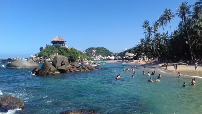 Der Strand von Cabo San Juan i