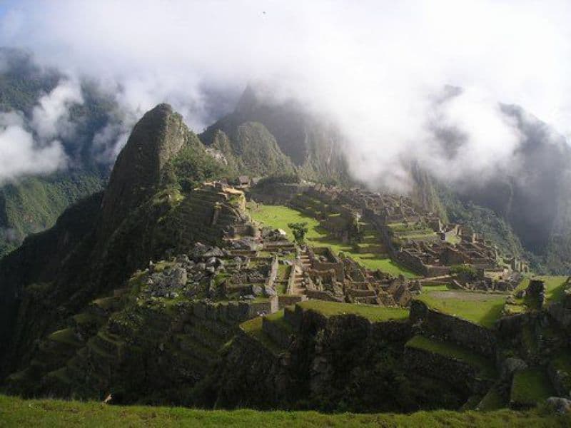 Macchu Picchu ohne Turisten