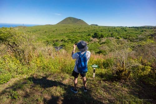 Floreana - Asilo de la paz cerro -  samba galapagos cruise - gal0052