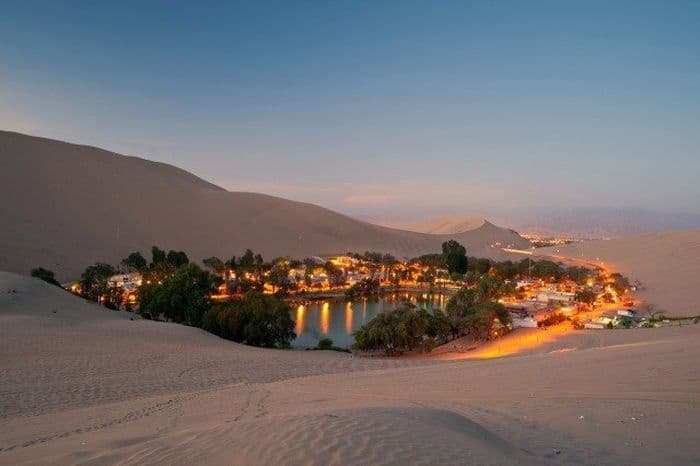 Huacachina la nuit