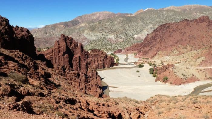 Nach der Ankunft in Tupiza fuh