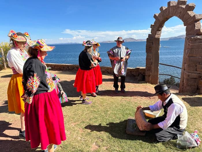 Übernachtung bei einer Gastfamilie von Capachica Halbinseln.