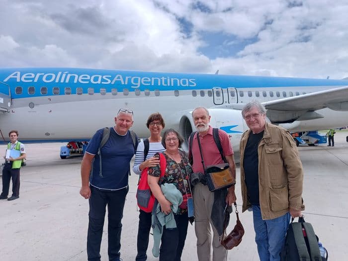 Wir fliegen zu Ushuaia