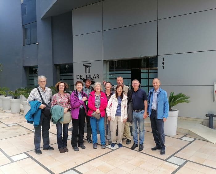 Wir beginnen die Tour beisammen! Wir alle sind da!