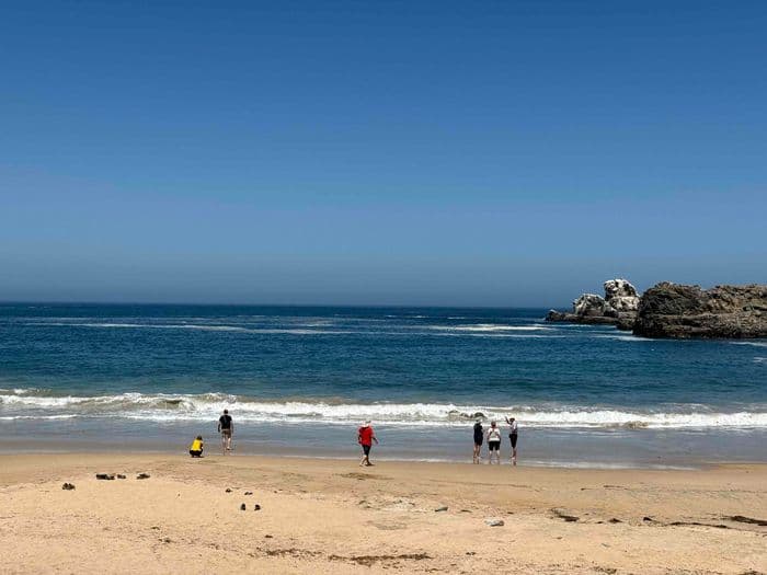 Auf  der Panamericana Straße Richtung Arequipa, die weiße Stadt.