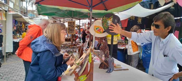 Bummeln auf dem Mark